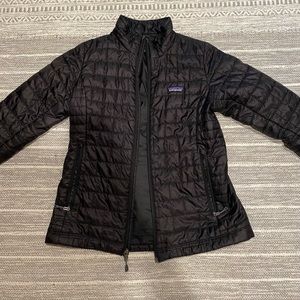 Patagonia Women’s Nano Puff Jacket, Black, Size Medium